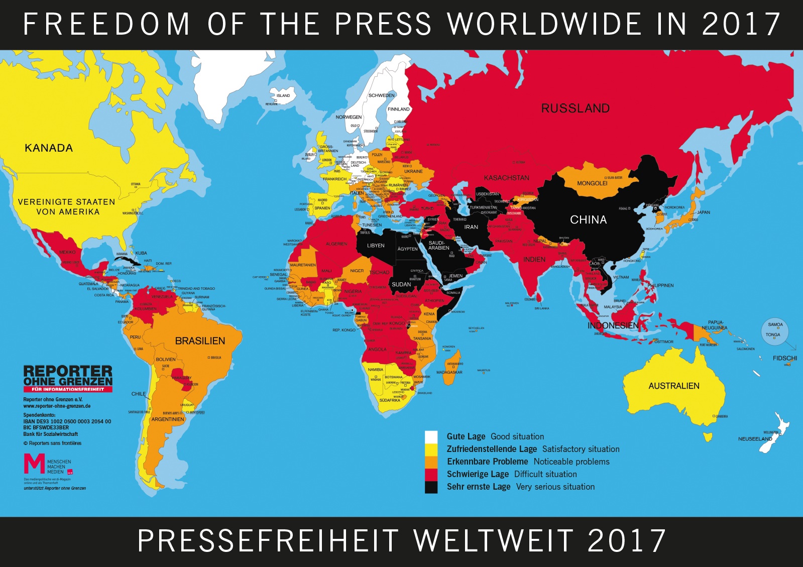 Medienfreiheit auch in Demokratien bedroht – M – Menschen Machen Medien