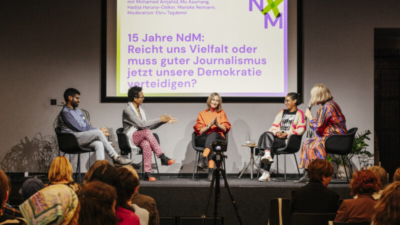 Foto bei der Konferenz am 7.10.23 in Berlin