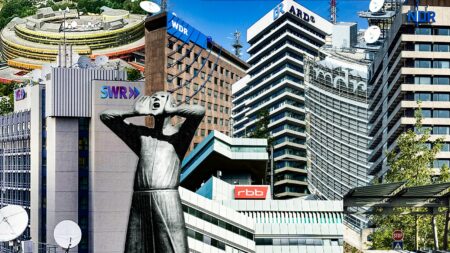 Rundfunkanstalten mit Logos