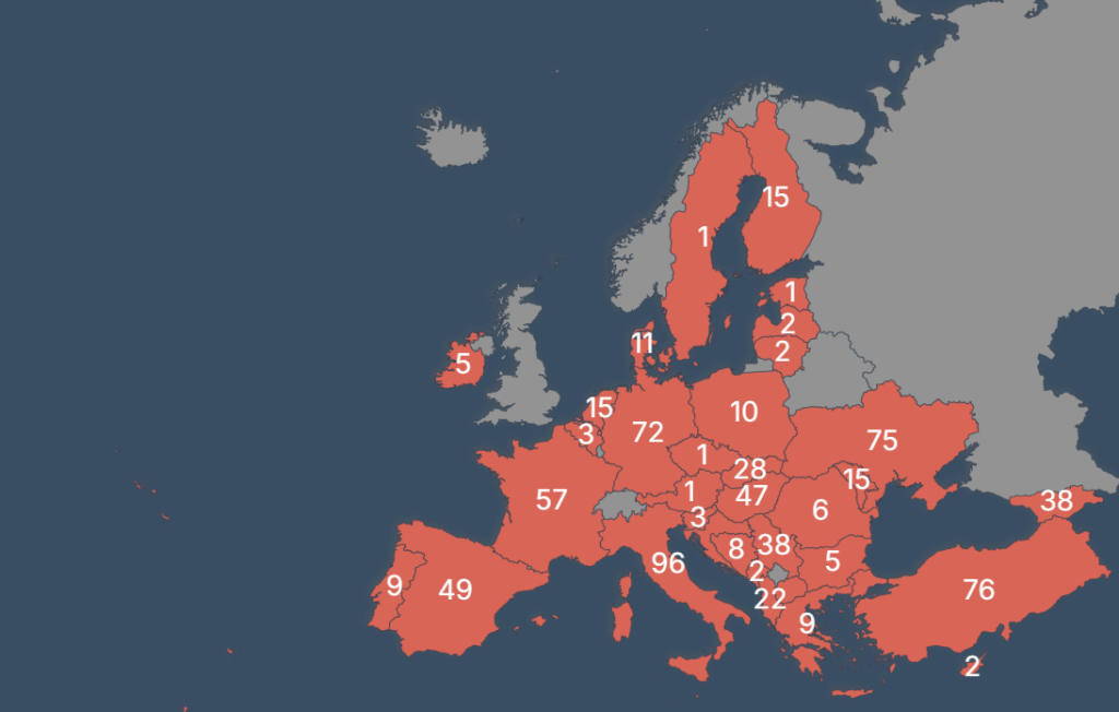 Europakarte